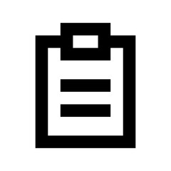 Poster - Clipboard Vector Icon