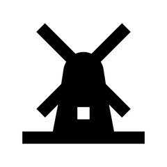 Poster - Windmill Vector Icon