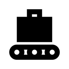 Canvas Print - Conveyor Belt Vector Icon