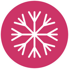 Sticker - Snowflake Icon Style