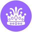 Queen Crown Icon Style