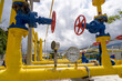 Pipeline equipment of the natural gas compressor station