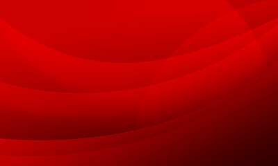 Wall Mural - abstract red wave curve technology background