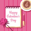 coffee social media valentine day