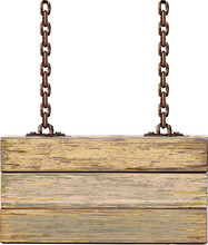 Old Wood Color With Chain