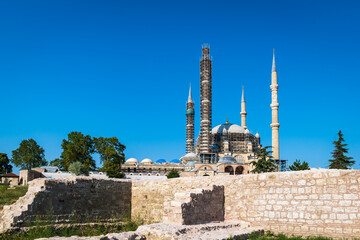 Wall Mural - Selimiye Mosque in Edirne, Turkey - the UNESCO World Heritage Site of The Selimiye Mosque