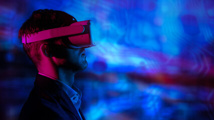 in a virtual space