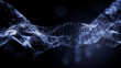 © RocknRoller Studios - Smart Network and Connection Concept. Blue, Futuristic Digital Style. 3D Render.