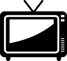 Wall Mural - tv screen icon