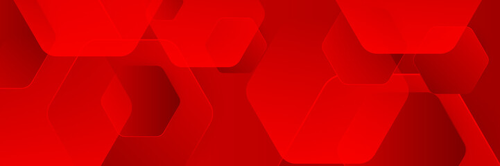 Abstract red banner background. Vector abstract graphic design banner pattern presentation background web template.