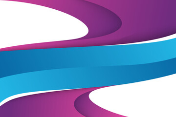 Poster - Liquid color background design. Fluid gradient shapes composition. Futuristic design posters. Brochure Abstract Geometric wallpaper. combination white, purple, and blue colors.