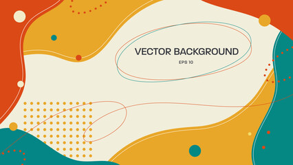 Poster - Colorful abstract background pattern.