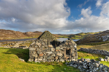 Wall Mural - Old croft Shetland