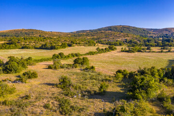 Poster - Aerial view of Causse de Blandas