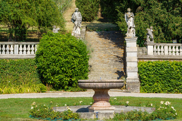 Fototapete - Historic villa at Abano Terme, Padua, Italy