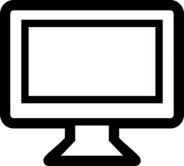 Wall Mural - monitor icon