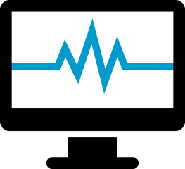 Wall Mural - monitor icon