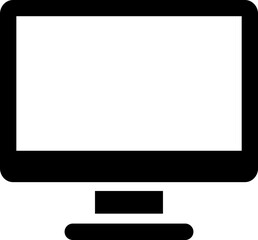Wall Mural - monitor icon