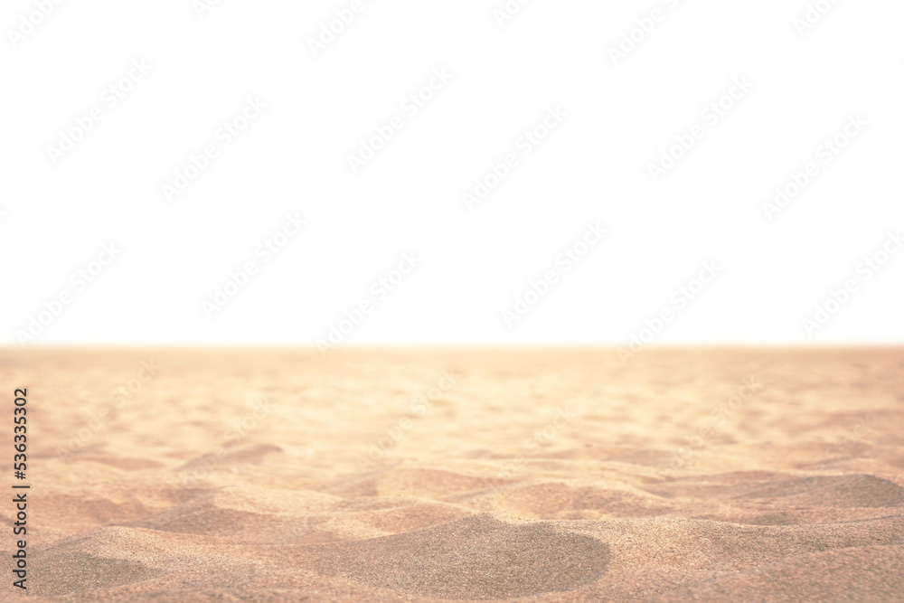 Texture of sand beach on sunset in summertime.