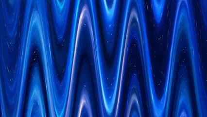 Sticker - Moving abstract blue wave. Modern background