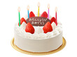 © akaomayo - バースデーケーキ イラスト リアル
