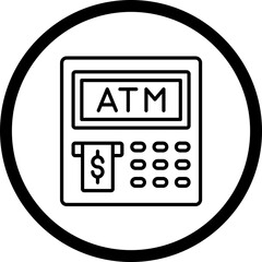 Sticker - ATM Icon Style