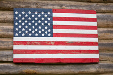 Americana, Wooden American Flag.