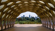 Chicago, IL - August 9 2021: The Chicago Skyline from Lincoln Park