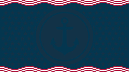 Wall Mural - America Flag Background with copy space area. Suitable to use on American Marine Corps Birthday
