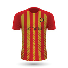 Realistic soccer shirt Esperance