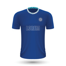 Realistic Soccer Shirt Chelsea