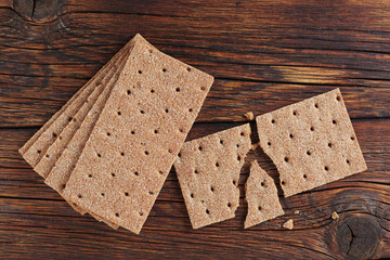 Wall Mural - Rye crispy bread