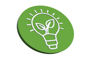 Wall Mural - ecological green energy icons concept green energy