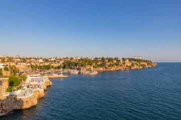 Wall Mural - Old harbour in Antalya, Turkey