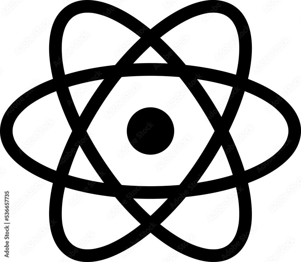 React native icon vector, atom symbol..eps の Stock ベクター | Adobe Stock