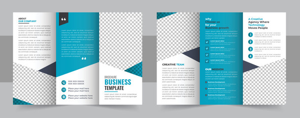 Tri fold brochure design, Modern, Creative and Professional tri fold brochure design