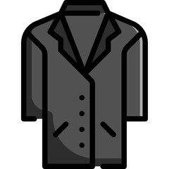 Sticker - jacket icon