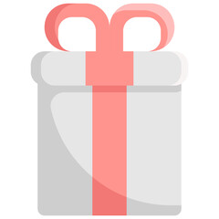 Sticker - gift box icon