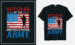 © TrendyPointShop - Veteran of the United States Army t-shirt design