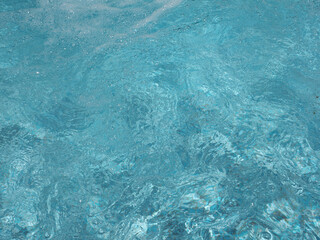 Sticker - blue water texture background