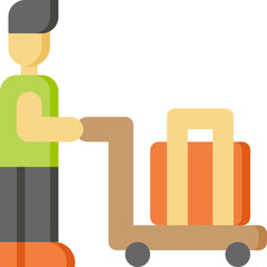 Sticker - baggage icon