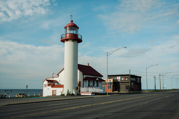 Canvas Print - Matane Lighthouse, Matane, Québec, Canada