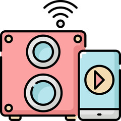 Sticker - speaker icon