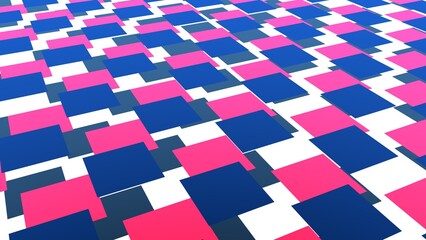 Poster - Multicolored abstract background of geometric shapes.