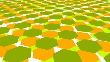 Poster - Multicolored abstract background of geometric shapes.