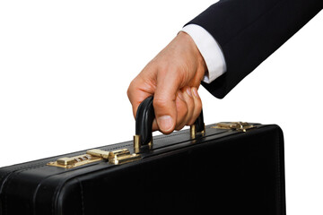 Wall Mural - gesture series: manager with briefcase, detail.
