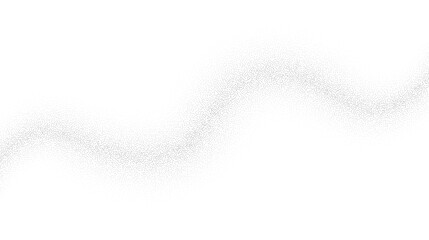Poster - Grain wave background. Black stipple curve line. Abstract wavy noise dotted shape wallpaper. Dotwork gradient pattern. Stochastic vector