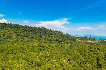 Wall Mural - Panoramic view of Langkawi