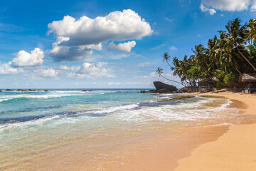 Sticker - Dalawella Beach in  Sri Lanka