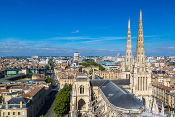 Canvas Print - St. Andrew's Cathedral in Bordeaux